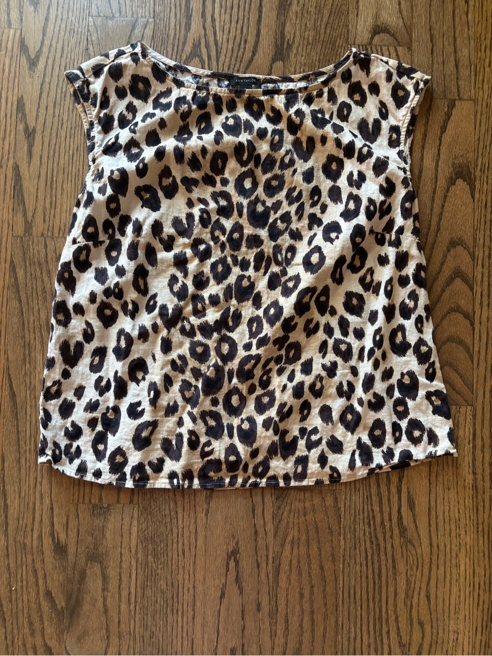 Ann Taylor Linen and Rayon Blouse size small